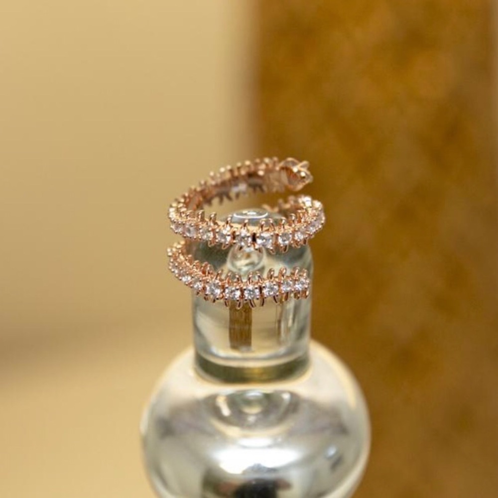 Kendra Scott Beck Diamond Rings in Rose Gold #7